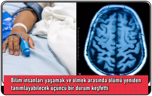 Bilim insanları yaşamak ve ölmek arasında ölümü yeniden tanımlayabilecek üçüncü bir durum keşfetti